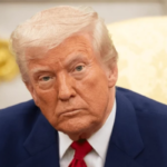 President Donald Trump speaking during a cabinet meeting at the White House.