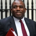 David Lammy, U.K. Foreign Secretary, speaking with reporters in Islamabad, Pakistan, about the ongoing U.K.-U.S. collaboration for a permanent India-Pakistan ceasefire.