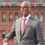Clarence Anthony, CEO of the National League of Cities, speaks during a centennial event celebrating 100 years of local government leadership.