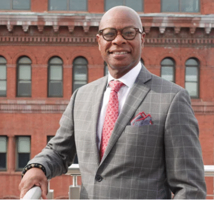 Clarence Anthony, CEO of the National League of Cities, speaks during a centennial event celebrating 100 years of local government leadership.