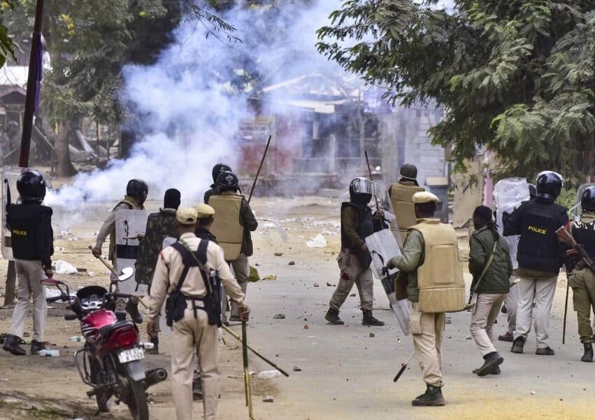 Security personnel deployed in West Karbi Anglong after unrest as internet services are suspended.