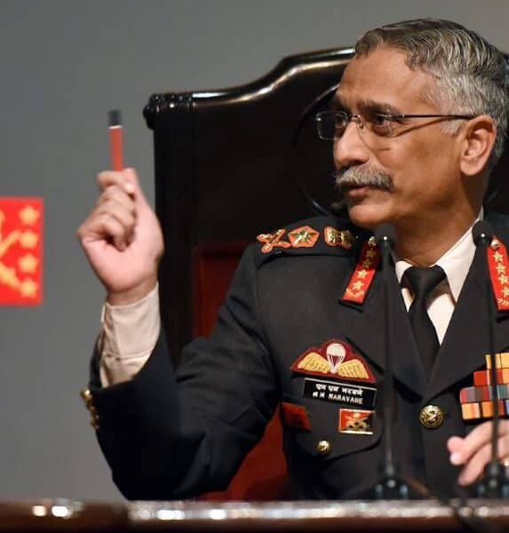 General Manoj Mukund Naravane during his tenure as Indian Army Chief amid India China border crisis