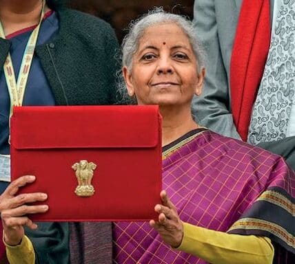 Finance Minister Nirmala Sitharaman presenting Union Budget 2026-27 in Parliament