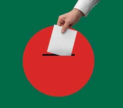 Voters in Bangladesh during the first general election after Sheikh Hasina government