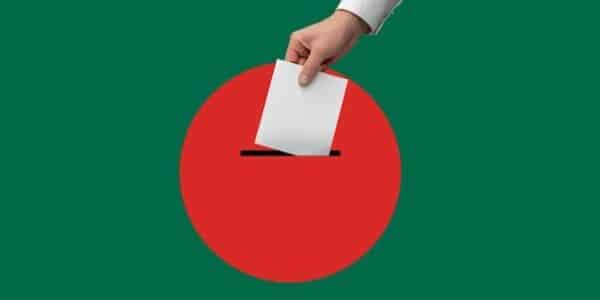 Voters in Bangladesh during the first general election after Sheikh Hasina government