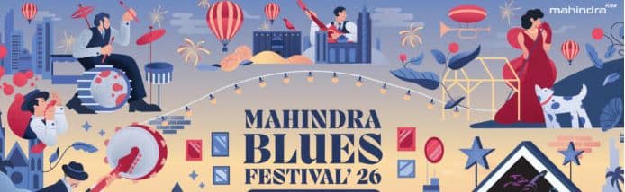 Audience enjoying live performances at Mahindra Blues Festival 2026