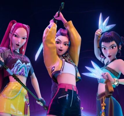 KPop Demon Hunters Oscar winning animated K-pop demon hunter characters